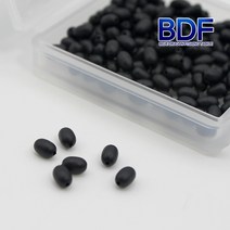 청룡조구 O형쿠션고무 150EA 벌크 자작채비용 오형쿠션고무 흘림낚시 반유동채비 소품, L (4x4.8mm)