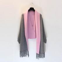 어깨 숄가디건 니트 망또 여성 가디건 50대 걸치는