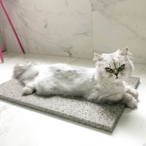 강아지 대리석쿨매트 대리석침대 돌침대 쿨방석, 그레이