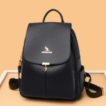 도오빠 도키쉬 여성 가죽 백팩 배낭 대용량 가방 여행 여자백팩 가벼운 사계절 여자가방