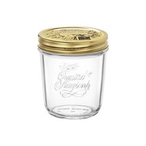 스타지오니 원형 와이드뚜껑 유리병0.32L 유리밀폐병