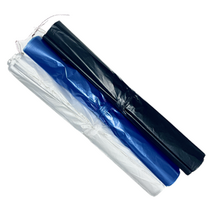 이쁜이봉투 일자형 재활용 비닐 쓰레기봉투 투명 파랑 (묶음 가능), 200개, [특가]2호-파랑, 50L