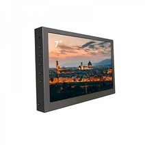 7인치 모니터 IPS 미니 LCD 디스플레이 두 번째 화면 1024x600 HDMI 소형 휴대용 컴퓨터 듀얼 스피커 오디오 잭 메탈 케이스 LESOWN