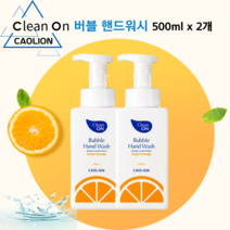 카오리온 클린온 버블 핸드워시 500ml x 2개