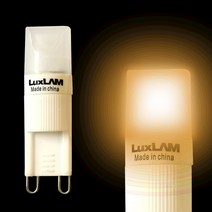 룩스램 LED G9 3.5W 핀할로겐 핀전구 핀램프, 전구색