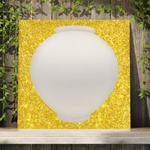 달항아리그림 풍수액자 거실 주방 인테리어, 08.재물운달항아리