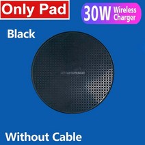 가성비 12 프로 맥스 XS 8 고속 무선 충전기 호환 S10 샤오미 패드 15W, 01 30W Black