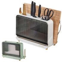 비텐 칼블럭 칼꽂이 칼거치대 칼보관함 조리도구 건조 정리대, 민트