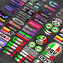 오토바이스티커 바이크 베스파 스쿠터 반사 튜닝 데칼 액세서리 현카, (01)1