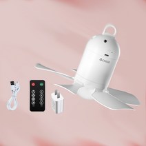 캠핑용 배터리내장 무선 리모컨 천장 타프팬 실링팬 써큘레이터 USB, 6000