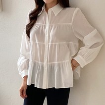 수키 캉캉 프릴 블라우스 1059704