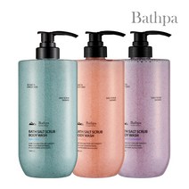 바스파 오스트레일리안 바쓰 솔트 스크럽 바디워시 1000ml, 03.스크럽 워시_솔티씨