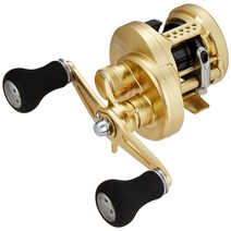 시마노 (SHIMANO) 베이트 릴 양축 15 오시아 정복 200PG 오른쪽 핸들 해외 타이, 골드