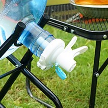 18.9L 생수 통 물통 수도꼭지 탭 밸브 펌프 취수 디스펜서 캠핑 휴대 거치대 받침대, 생수통수도꼭지탭