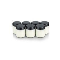 세버린 EG3514 요거트 메이커 교체 용기 7x150ml 블랙