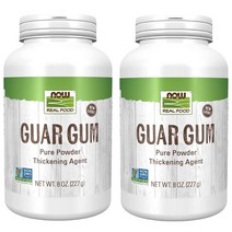 1+1 나우푸드 구아검 가루 분말 guar gum 227g 코셔 글루텐프리 비건 베지테리언