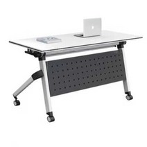 접이식 회의실 테이블 사무용 학원 수업 도서관 강의실, 1200x500