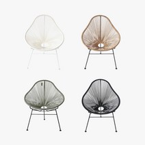 [엠하우스(가구)] 디자인체어 1087 아카풀코 (4 color) (착불), 색상:내추럴