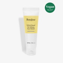 보나쥬르 무기자차 노세범 선크림 / 수부지 지성피부 SPF50+ 선케어 40ml 위치하젤 썬 쉴드 115410