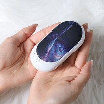 클리커스 휴대용 손난로 충전식 USB 보조배터리, 갤럭시