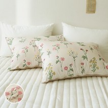아토앤알로 천연소재 실크감촉 모달 아뜰리에 베개커버 40x60