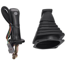 3버튼 굴삭기 조이스틱 Assy 핸들 기어 대우 Doosan DH DX150 215 225 300 370-9C 용 더스트 커버 포함