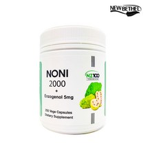 뉴베델 NZ100 뉴질랜드 노니 Noni 2000 엔조제놀 250캡슐