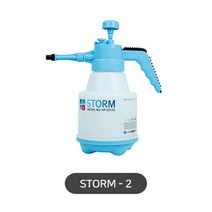 한일에스피 국산 압축식 스톰 분무기 수동식 방역용 소독 1L, 단품
