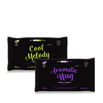 디레시피 데오퍼퓸티슈 15매 데오드란트, 2) 아로마틱 허그 15매입