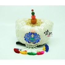 이화 한국무용 공연용 창작 머리관 한복 악세사리 족두리 금관3