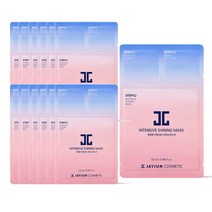 제이준 인텐시브 샤이닝 마스크팩 3STEP 13매, 샤이닝 마스크 25ml 13매
