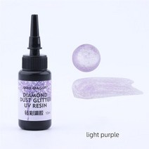 에폭시레진 24 색 10ML UV 수지 접착제 키트 드릴 플래시 에폭시 세트 자외선 경화 DIY 진주 광택 보석 만들기 용품, [09] 22