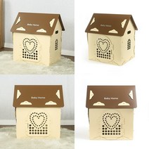 베이비홈 조립식 애견하우스 66X70X50CM 고양이집추천 실내개집 애견하우스 고양이집 반려견집