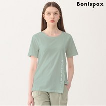보니스팍스 절개레터링티셔츠-MG73TS202