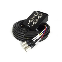PX-4-10M E&W ENW 이앤더블유 마이크 멀티케이블 박스형/XLR암+55잭 병렬구성/4채널-10m, 20M