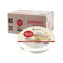 햇반 즉석밥 작은공기, 130g, 36개
