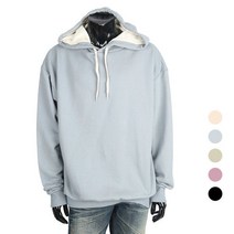 와플 배색 박스 후드티셔츠 COT-MB885