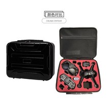 FPV드론 DJI FPV 콤보 드론 액세서리용 휴대용 운반 케이스 레이싱 쉘 스토리지 백, 02 Black