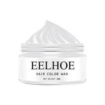 EELHOE 일회용 급속 모발 염색 왁스 식물 추출물 임시 세척 가능한 컬러 헤드 화장품 스타일리스트 헤어 컬러링 도구, [01] 1, 01 1