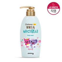 베비언스 핑크퐁 뽀뽀드득 바디워시 복숭아향, 380ml, 1개