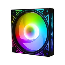 MUCAI 120mm 팬 냉각 쿨러 PC 케이스 4PIN 3PIN 라디에이터 컴퓨터 섀시 12V 12cm Ventilador RGB, [04] D, [06] 6 PCS