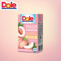 Dole 돌100% 피치 파라다이스120mlx16팩(반박스) 돌주스