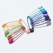 패션 옷핀 낱개 가방 부자재 의류 컬러옷핀 바느질 퀼트 재료 DIY 공예 홈패션 고정핀 옷삔 리폼 이불고정 수선 칼라 핀 의류핀, 스카이