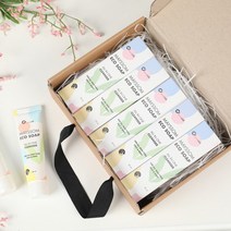 예쁜 천연 비누 감사 답례품 친환경 포장 선물 박스 세트 메이썸 에코솝 60ml X 5개
