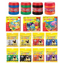아모스 아이클레이 (110g/400g) / 천사점토 / 빵집놀이 / 아이도우, 아이클레이 400g 흰색
