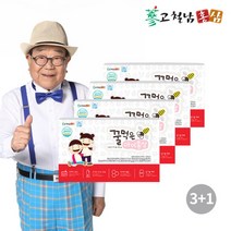 [고철남홍삼] 3+1 어린이 전체식홍삼 꿀먹은아이홍삼 20ml x 30포, 600ml, 1세트