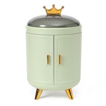 뷰티미 액세서리 화장품 정리함 그린 메이크업 수납, 없음