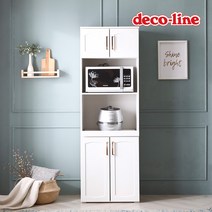 데코라인 코넬 르네 높은 1800 수납 렌지대 DGJ033C, 그레이