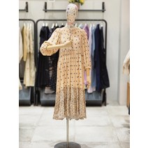 써스데이아일랜드 패턴믹스 루즈 원피스 T222MOP139