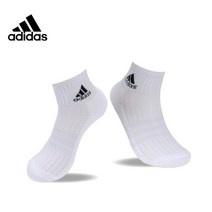 아디다스 3S 퍼포먼스 앵클 HC 양말 AA2291, 화이트